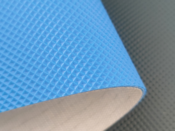 蓝色 钻石纹输送带